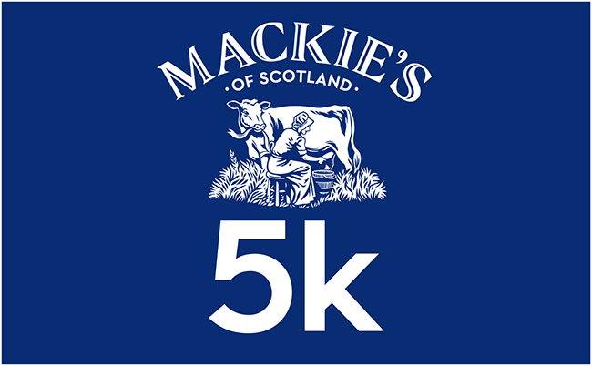 Mackie's 5k logo